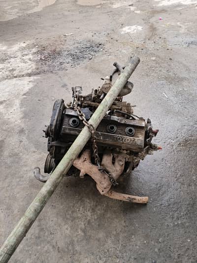 Toyota 4 S 16 valves  complete engine for sell