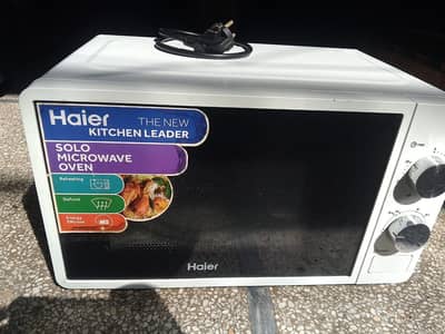 Haeir microwave oven as a new condition just 3 months use some days