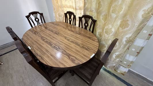 6 Seater dinning table Quality wooden made