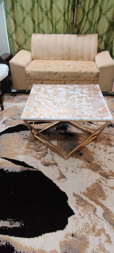 center Table resin epoxy handmade
