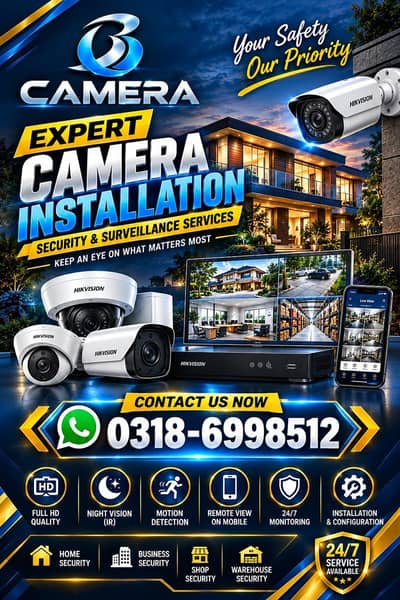 CCTV cameras installation