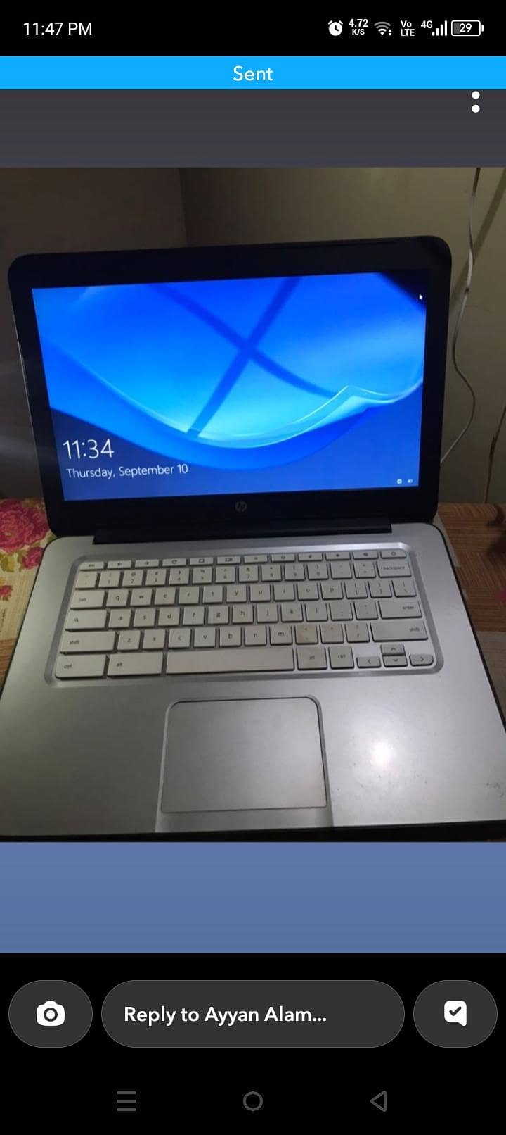 hp cromebook 4
