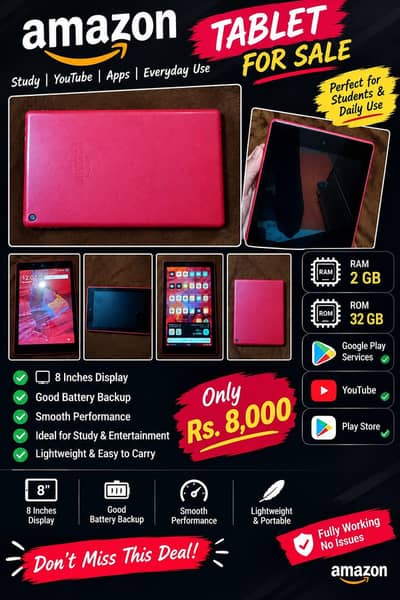 Amazon tablet