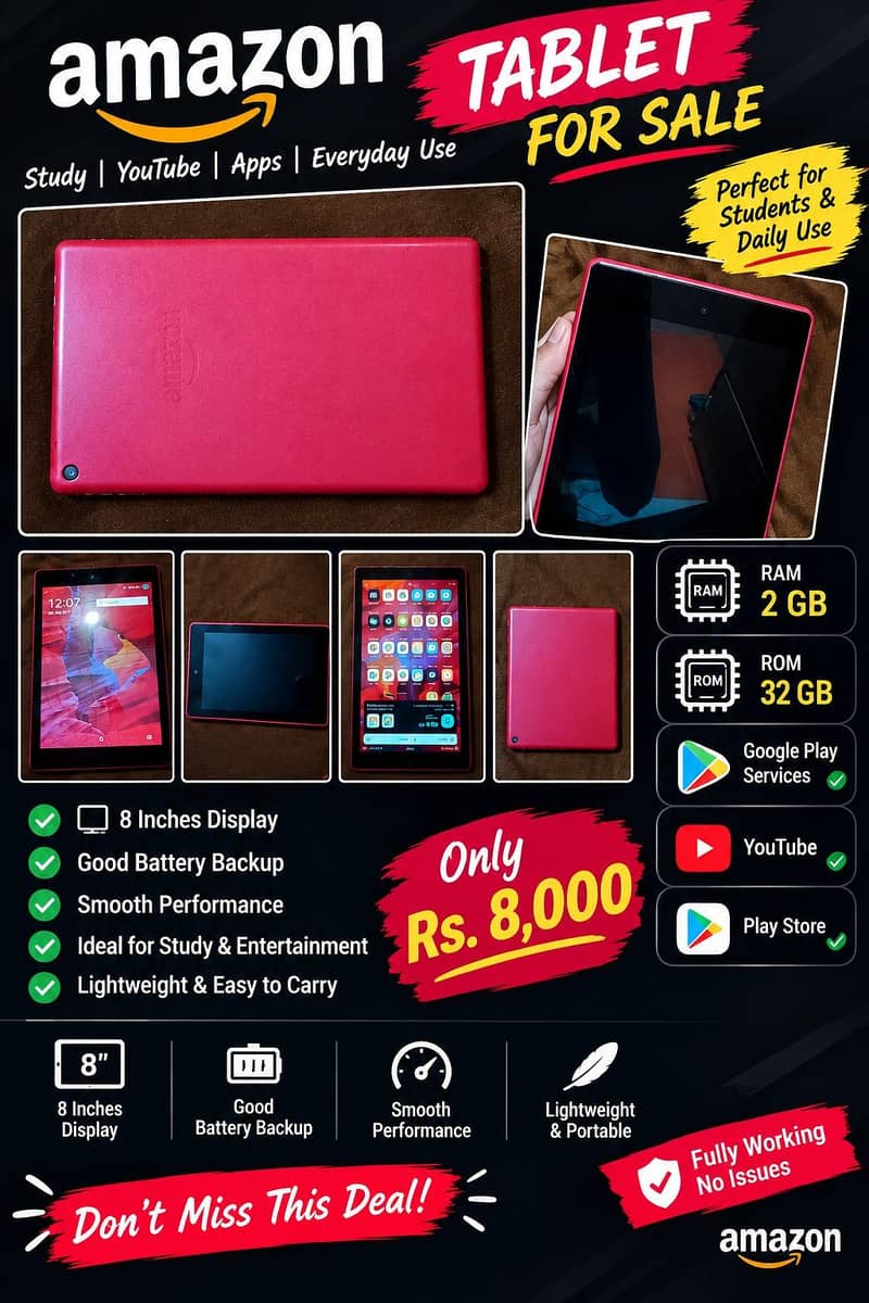 Amazon tablet 0