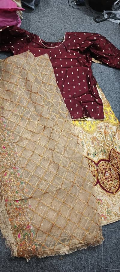sharara nd pathani frock