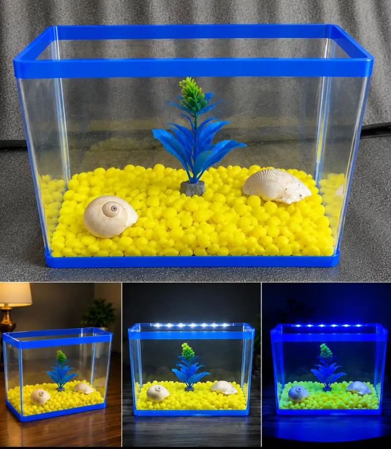 Mini aquarium — photo 4