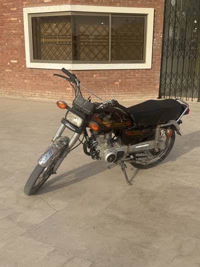 United 125 converted to Honda
