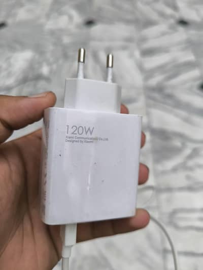 Xaiomi 120w Original Charger and Cable