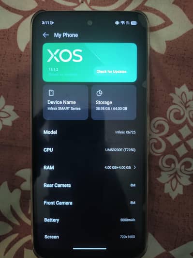 Infinix SMART 10 Series (X6725) – 64GB / 8GB