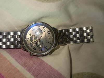 emperio Armani used luxury watch