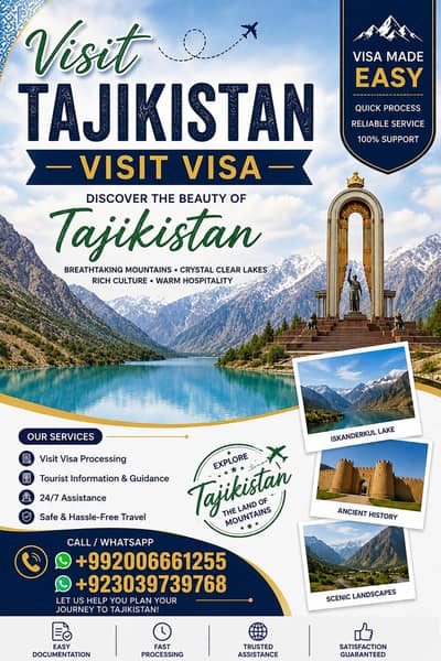 Visit Visa of Tajikistan