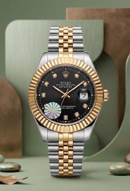 Rolex Date Adjust(ROSE GOLD SILVER) 0