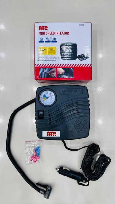 Car tyre air pump inflator