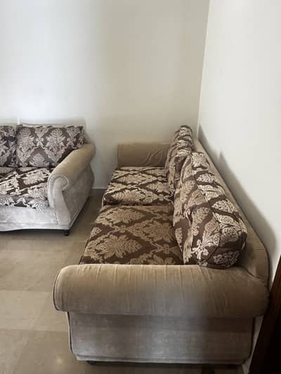 Branded 5 seater sofa Set with cushions. Fully clean 9/10 condition