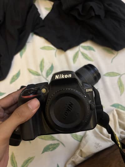 Nikon d3400 with 55-300 mm lens and 18-55 lens