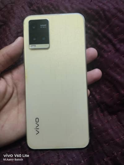 Vivo Y33T 8/128gb condition 10/9 complete box and charger