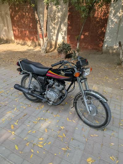 Honda 125 10 golden number