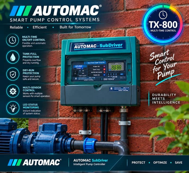 AUTOMATIC WATER SUCTION DONKEY PUMP CONTROLLER JET SUMMER PUMP 1