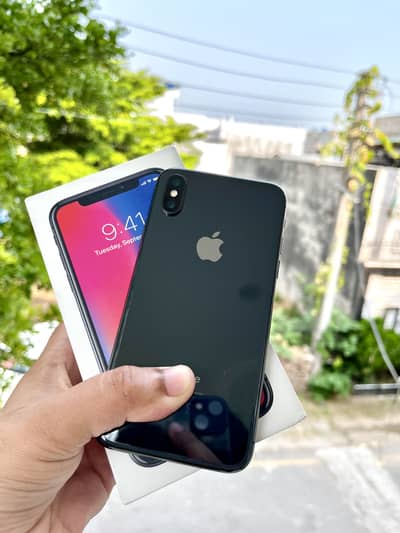 IPHONE X PTA APPROVED ALL ORIGINAL 64gb best use for pta device 69%