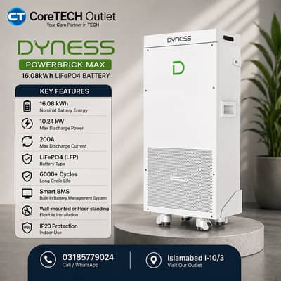 Dyness , lithium battery ,power brick max ,16kw battery,dyness battery