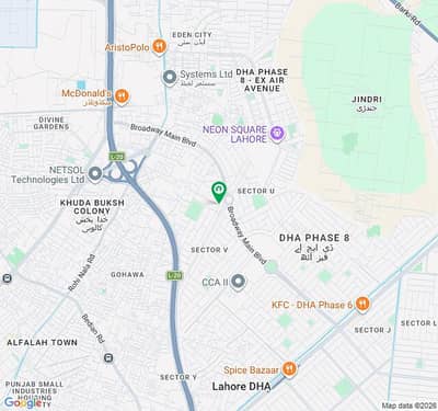 2 Kanal Beautifully Excellent Located Plot For Sale In DHA Phase 8 Ex Park View