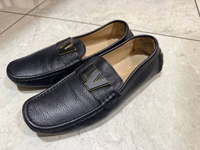 LV Louis Vuitton Shoes Genuine Leather Loafer