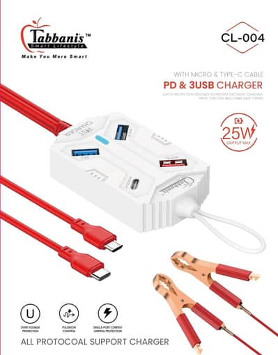 CLIP CHARGER - BIG COPPER CLIP 