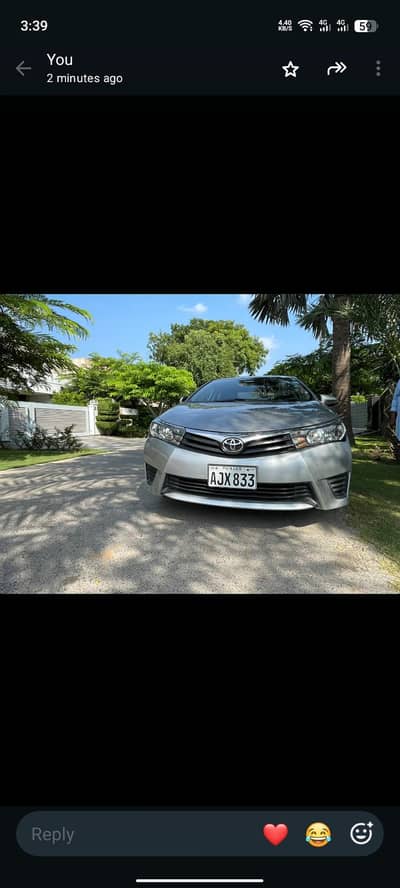 Toyota Corolla GLI 2014