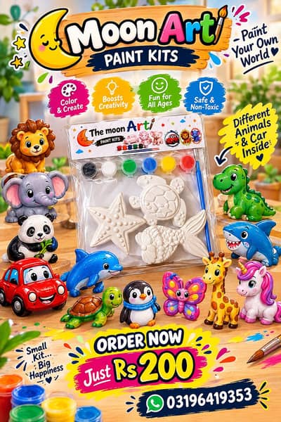 MOON ART (paint kit)