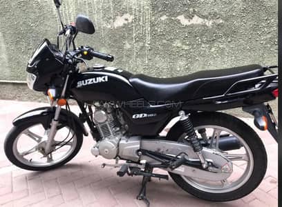 SuzukiGD 110S 2018 just 11k KM driven only