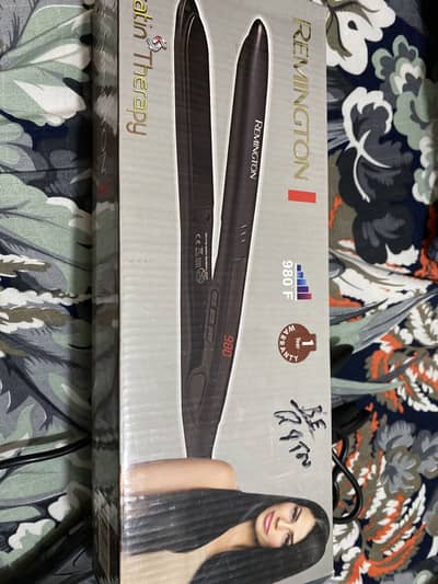 Remington hair straightener new
