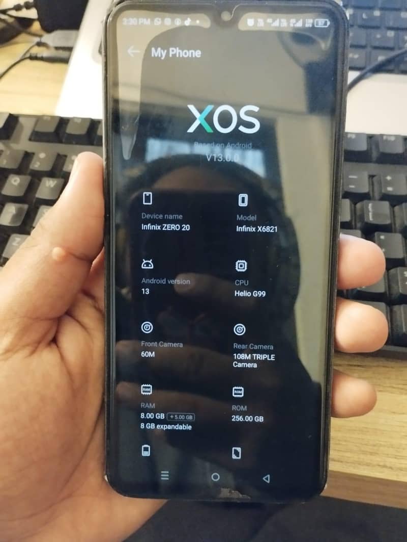 Infinix Zero 20 7
