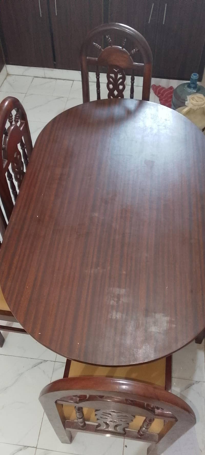 Dinning table+ 6seater 5