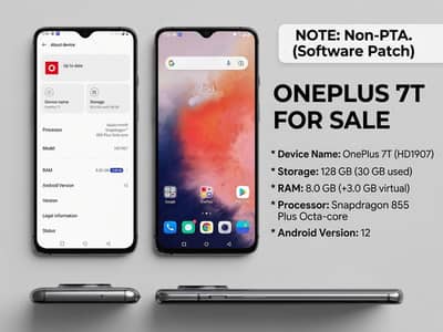 OnePlus 7T & Infinix Smart 10