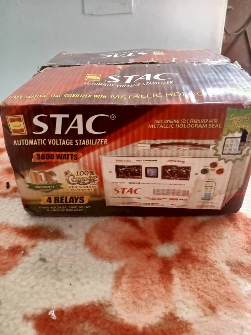 stac automatic voltage stabilizer 0