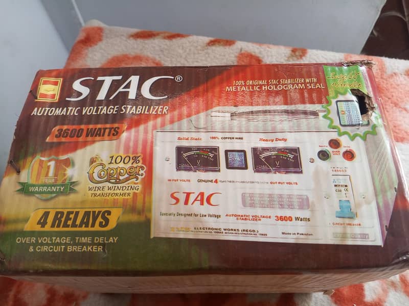 stac automatic voltage stabilizer 2