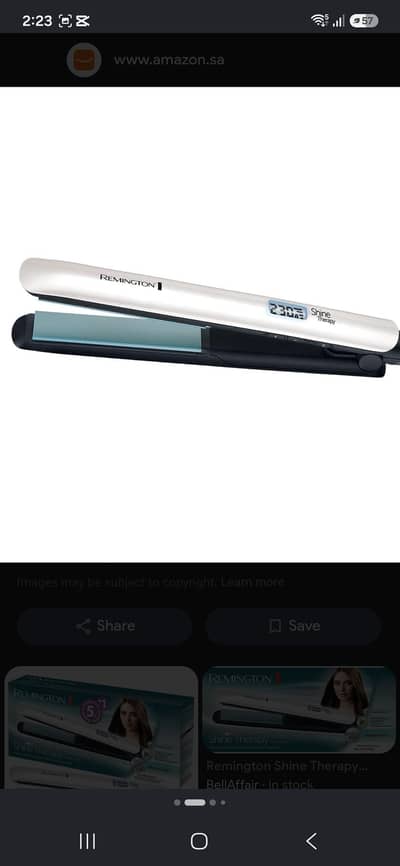shine therapy Hair straightener