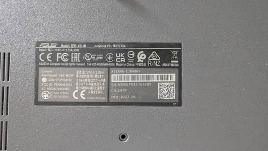 ASUS Celeron laptop