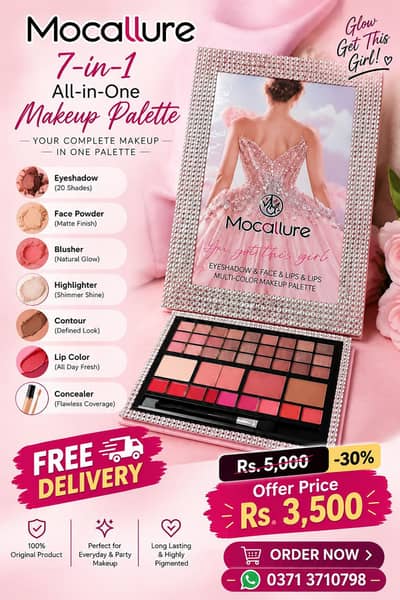 Mocallure 7 in 1 Makeup Palette