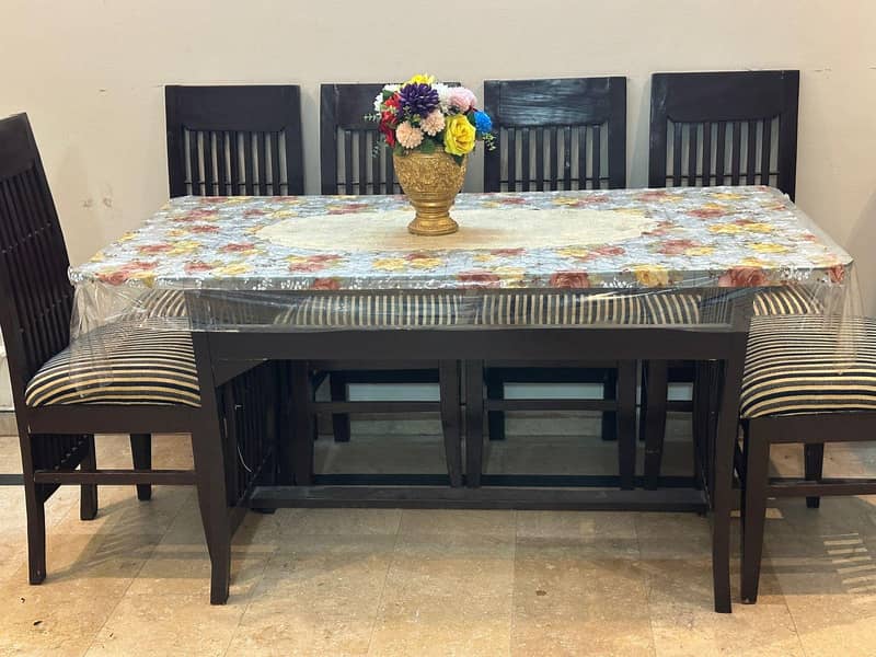 dining table with chairs 1