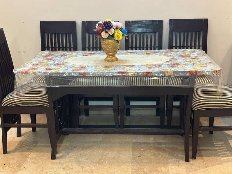 dining table with chairs 2