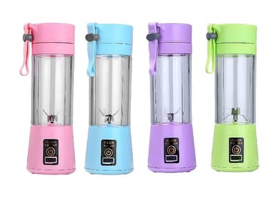 USB Rechargeable Portable Juicer Blender – 4 Blade Mini portable