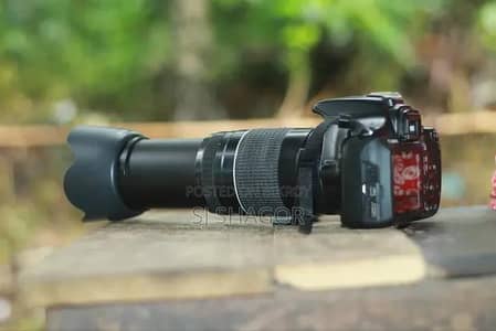 Canon 1100D Dslr camera video photo 75-300 lens  03035522909 WhatsApp