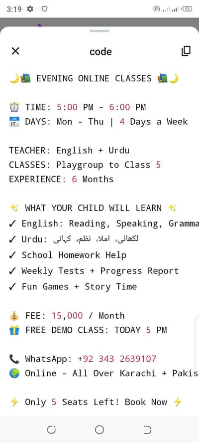 online tutor for kids