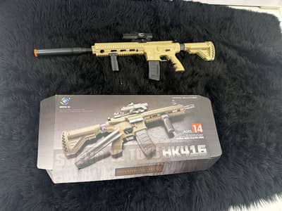 HK416 gun 5 time use in 2 days