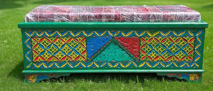 painted storage box