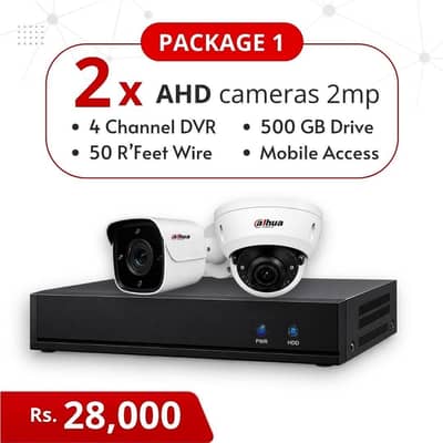 CCTV camera package installations, Free Consultancy,HD,WiFi,DVR NVR,IP