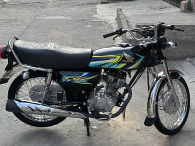 HONDA CG 125 APPLIED FOR LIKE A BRAND NEW CONDITION