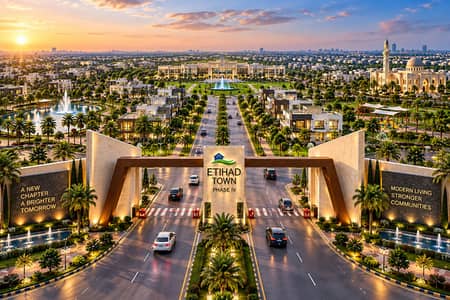 10 Marla Residential Plot for Sale in Etihad Town Phase IV 3 Year Easy Installment Plan