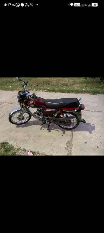 Honda cd 70 2024 model 100% ok complete documents